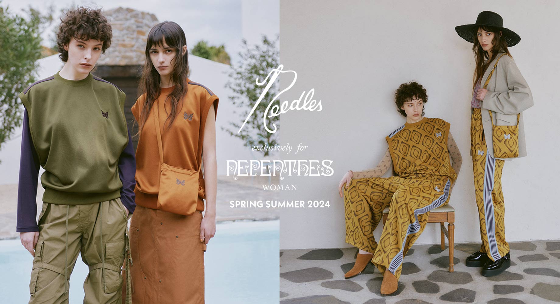 SPECIAL RELEASE for NEPENTHES WOMAN STORES - SPRING SUMMER 2024 DROP2 Releasing on 4/20（SAT）11:00 JST