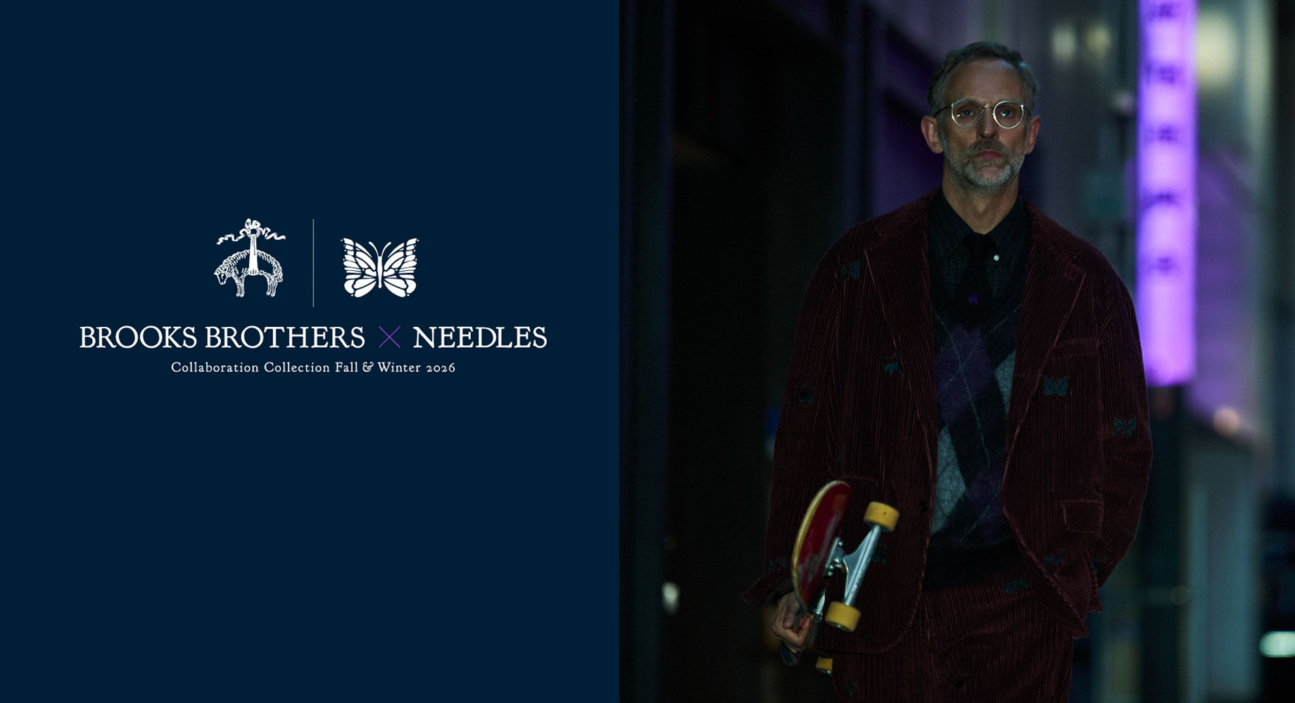 〈NEEDLES〉x〈BROOKS BROTHERS〉FALL WINTER 2026 Releasing on 9/02（WED）11:30 JST