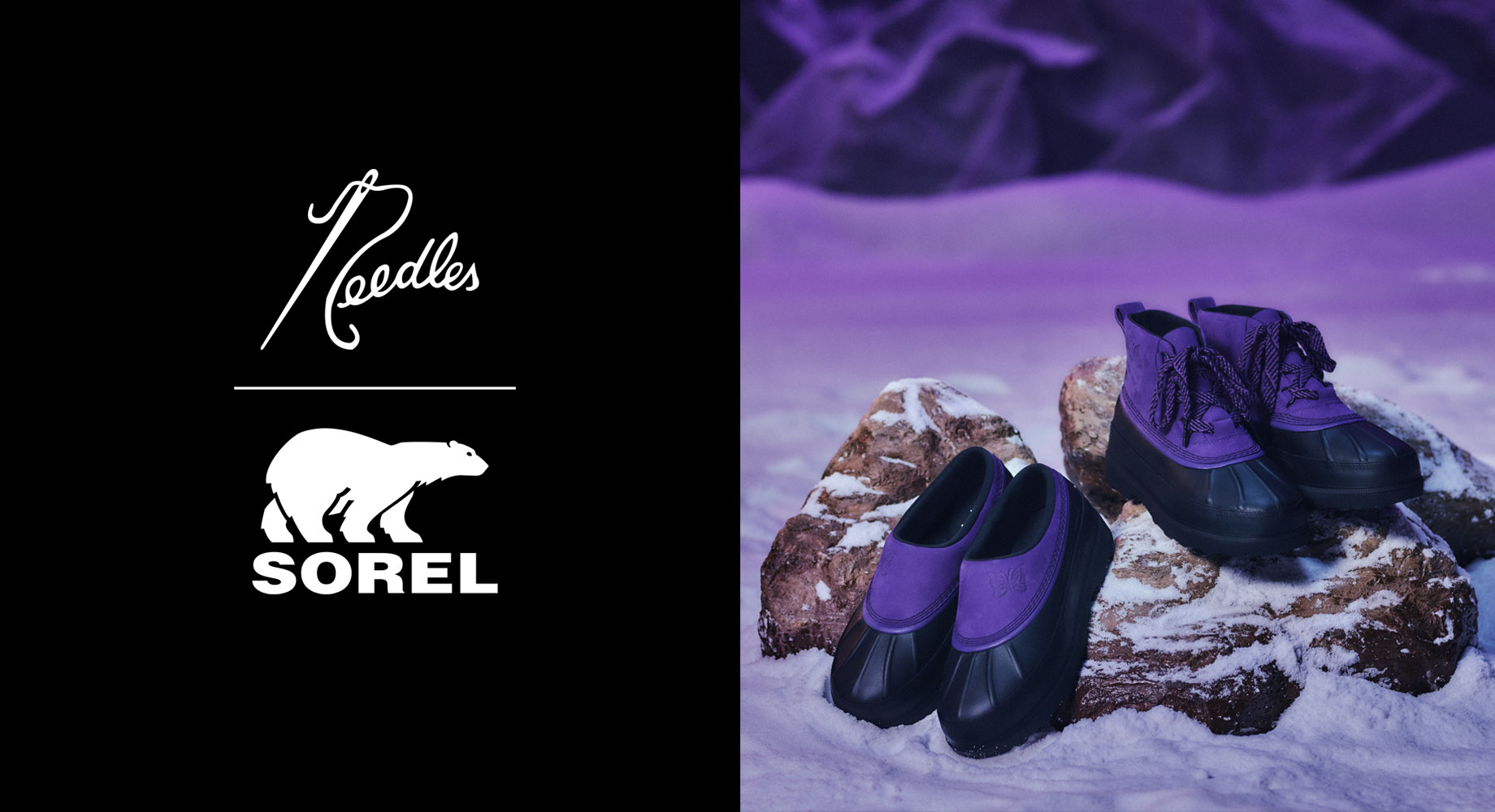 〈NEEDLES〉x〈SOREL〉FALL WINTER 2026 Releasing on 9/25（FRI）11:30 JST