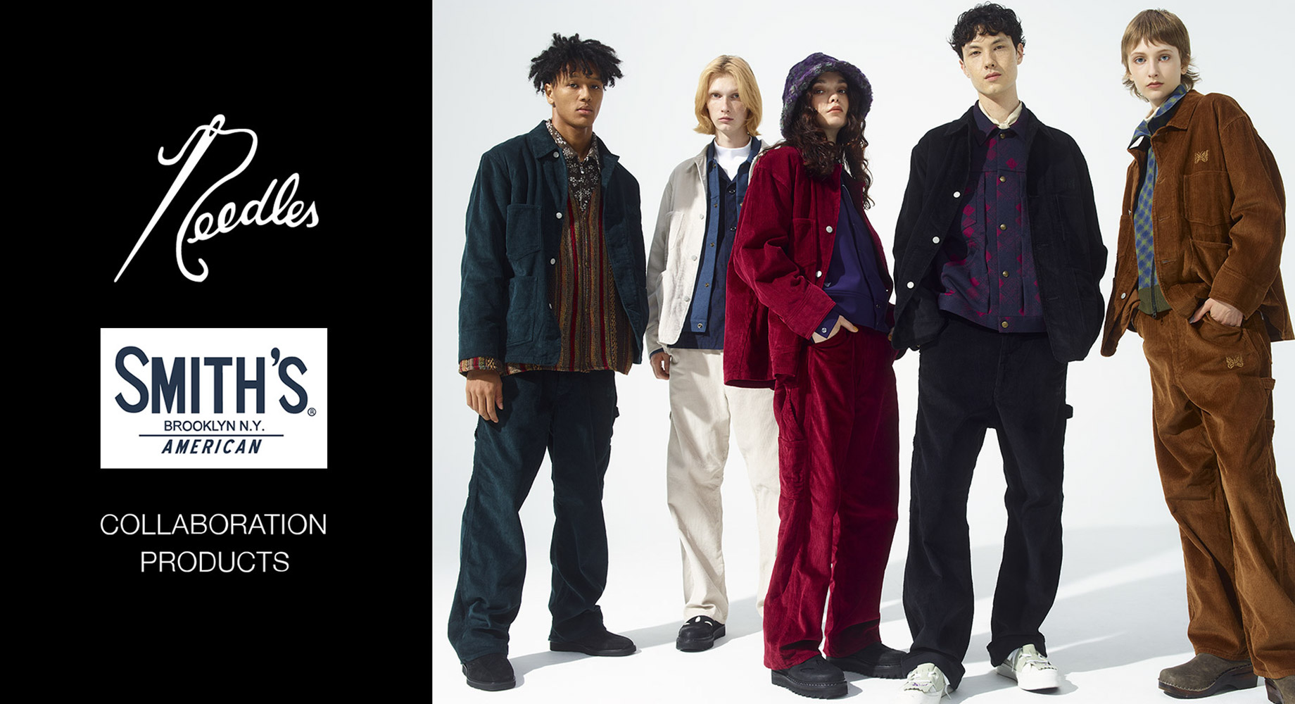 〈NEEDLES〉x〈SMITH'S〉COLLABORATION PRODUCTS 2022 FALL WINTER COLLECTION 9.24（SAT）11:00 JST - ON SALE