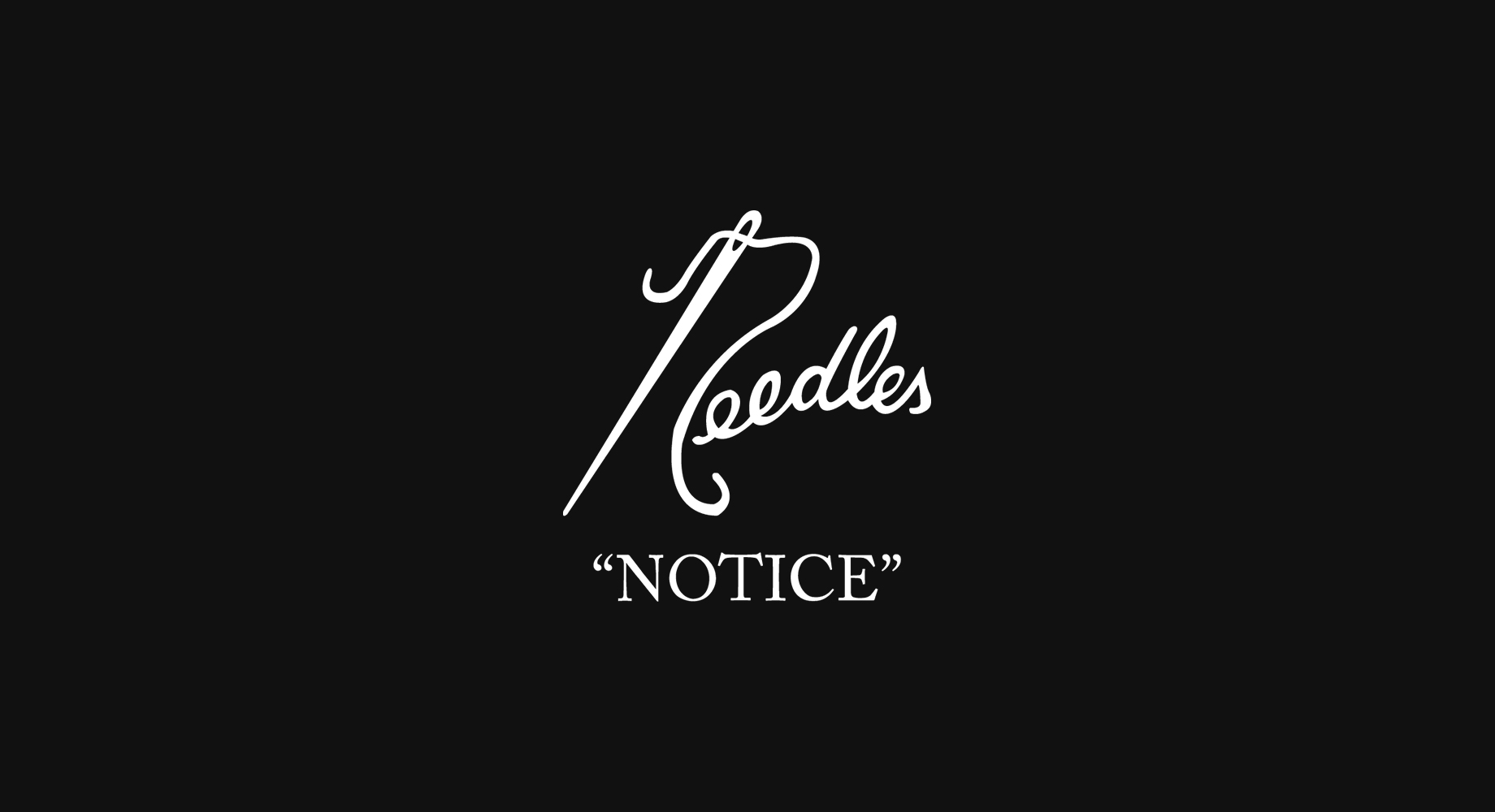 Needles official website | NEWS