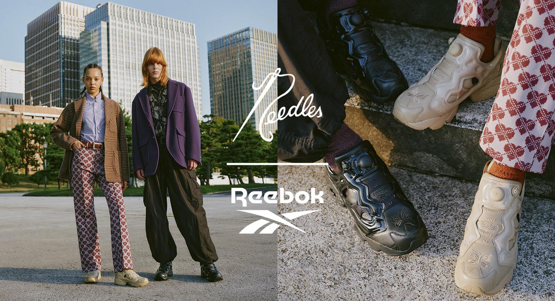 〈NEEDLES〉x〈Reebok〉COLLABORATION PRODUCTS Releasing on 11/14（THU）11:00 JST