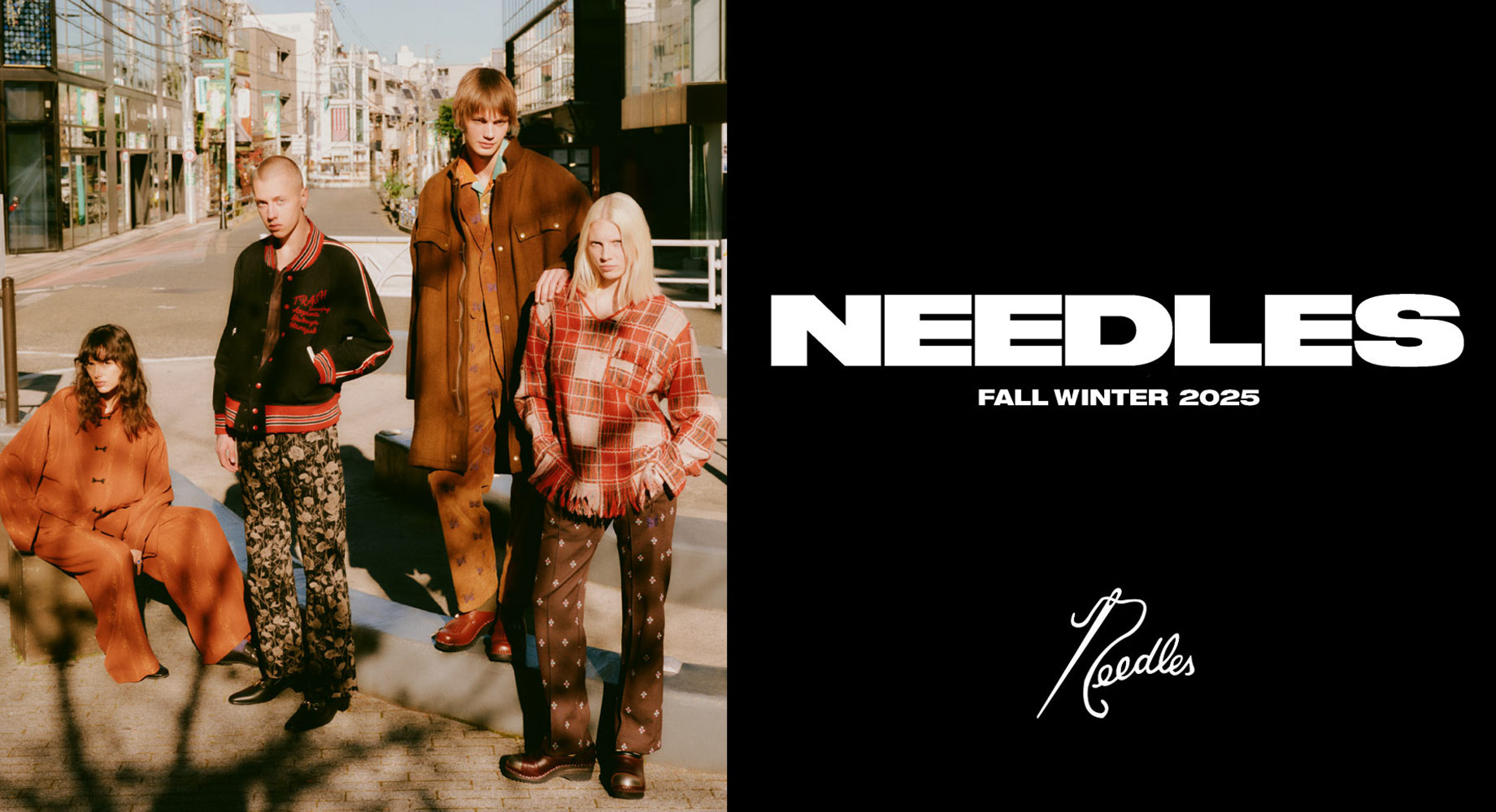 NEEDLES〉 FALL WINTER 2025 COLLECTION Releasing on 7/18（FRI）11:30 JST
