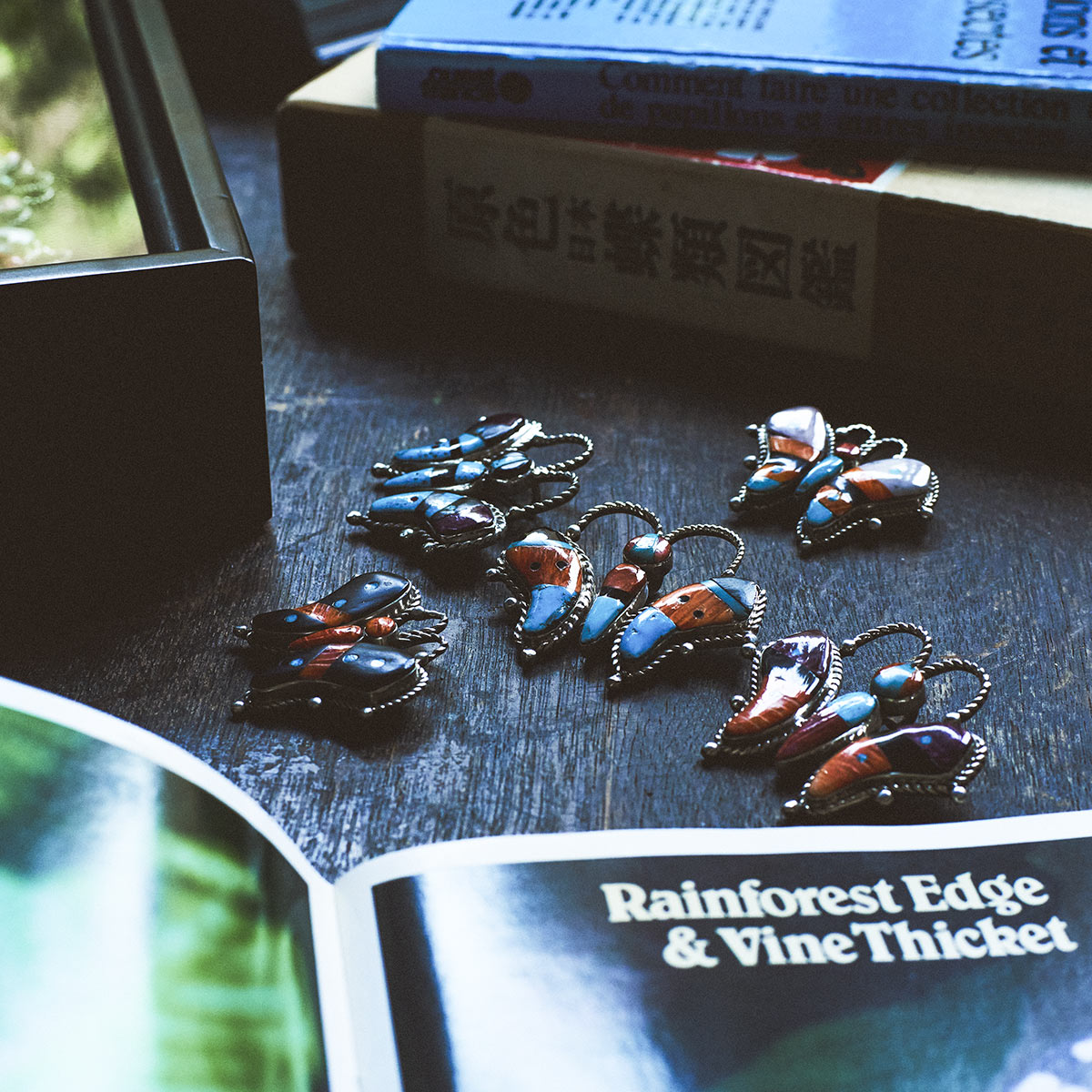 〈NEEDLES〉x〈RAY ADAKAI〉PAPILLON BROACH - MOSAIC INLAY Releasing on 7/19（FRI）11:00 JST