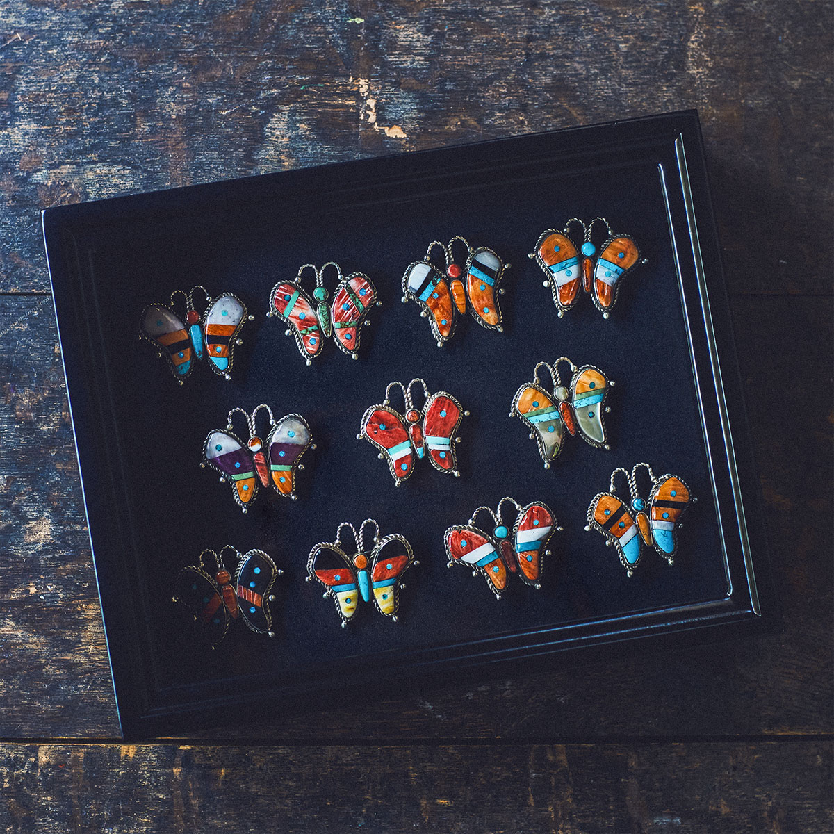 〈NEEDLES〉x〈RAY ADAKAI〉PAPILLON BROACH - MOSAIC INLAY Releasing on 7/19（FRI）11:00 JST